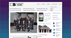 Desktop Screenshot of citizbank.com